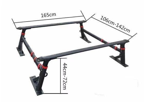 Yüksekliği Düzenlenebilir Kamyon Yatak Rack Jeep Gladiator JT OverHaul HD Overland Camping için