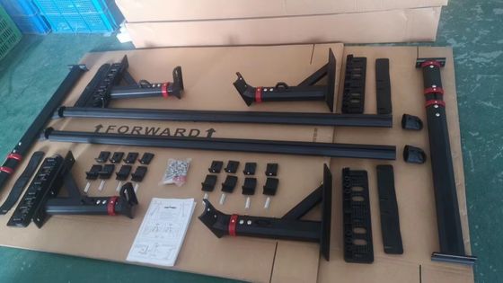 Yüksekliği Düzenlenebilir Kamyon Yatak Rack Jeep Gladiator JT OverHaul HD Overland Camping için