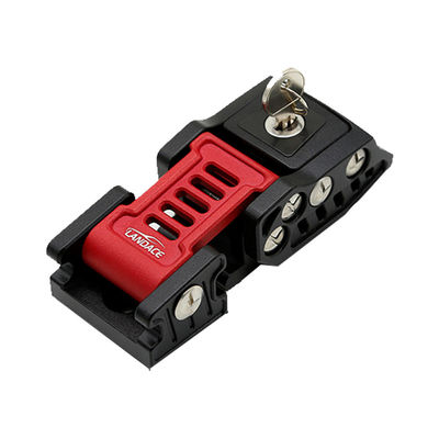 Jeep Wrangler Kapüşon Kilitleme Kilitleri, Ağır Alüminyum Alaşımlı Kırmızı ve Siyah