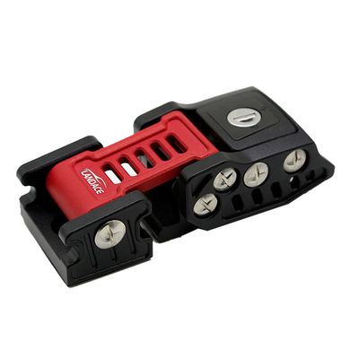 Jeep Wrangler Kapüşon Kilitleme Kilitleri, Ağır Alüminyum Alaşımlı Kırmızı ve Siyah