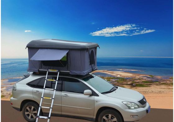 Bir yatak odası yapısı ve büyük boyutlu su geçirmez Offroad Camper Çatı Çadırı