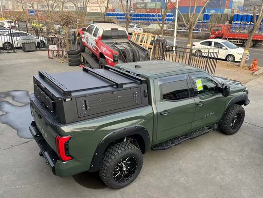 Siyah Powerder kaplı Alüminyum alaşım Yarım yüksek yatak kanopisi OEM OEM hizmeti kabul edilir