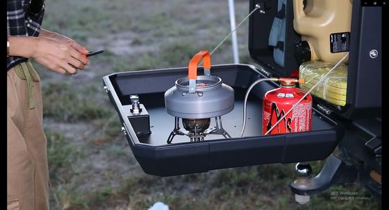 WranglerJL Arka Kapı Depolama Kutusu Çok Fonksiyonlu Jeep Wrangler Arka Kapı Kilit Kutusu