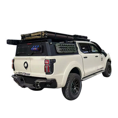 OEM kabul 27kg Alüminyum alaşımlı GWM POER Offroad Aksesuarları için Kamyon Kanopisi