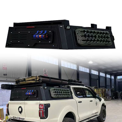 OEM kabul 27kg Alüminyum alaşımlı GWM POER Offroad Aksesuarları için Kamyon Kanopisi