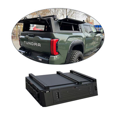 2023 Toyota Tundra Hardtop Kanopı Kilitleme Fonksiyonu Alüminyum Alaşım Kamyon Yatak Taşıma Sistemi