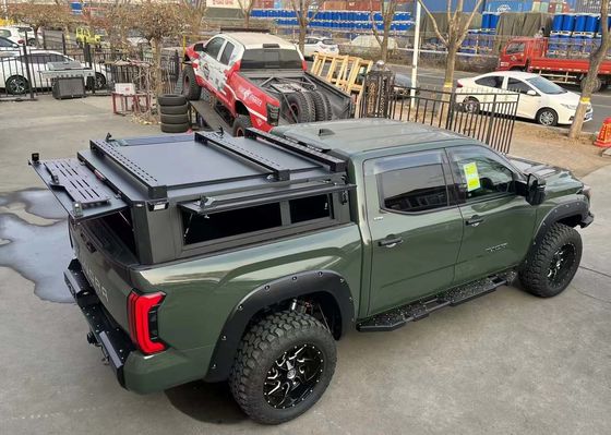 2023 Toyota Tundra Hardtop Kanopı Kilitleme Fonksiyonu Alüminyum Alaşım Kamyon Yatak Taşıma Sistemi