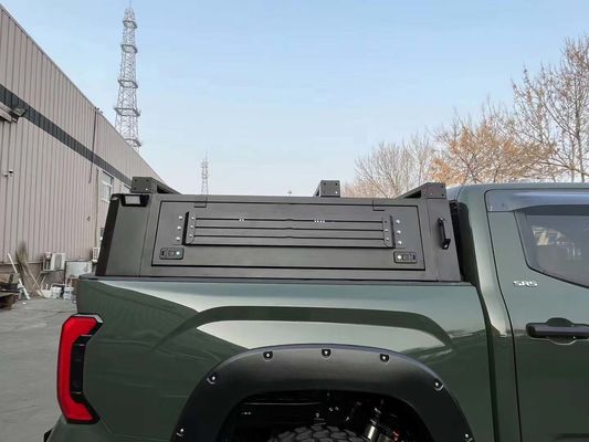 Siyah Toyota Tundra Pickup Yatak örtüsü bagaj montu ve alüminyum yapısı ile