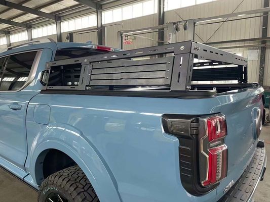 Toyota Hilux REVO / GWM POER için yüksek alüminyum alaşımlı kamyon rafları