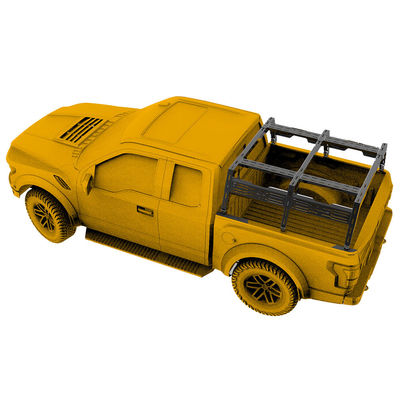 Alüminyum Alaşım Jeep Gladiator Merdiven Rack OEM Kamyon Topper Rack