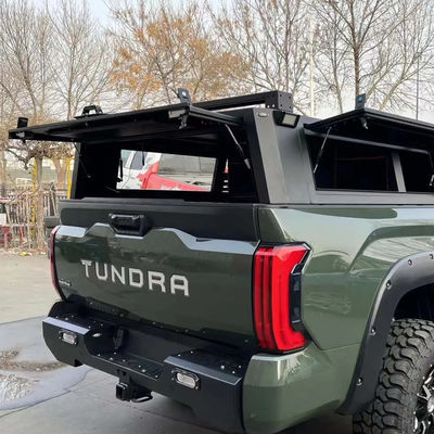 Su geçirmez Alüminyum Kapak Kamyon Tonneau Toyota Tundra Offroad Kamyon Aksesuarları