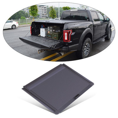2015 Ram 2500 8ft Alüminyum Katlanabilir Sert Kamyon Yatak Kapağı Mangan çelikten yapılmıştır