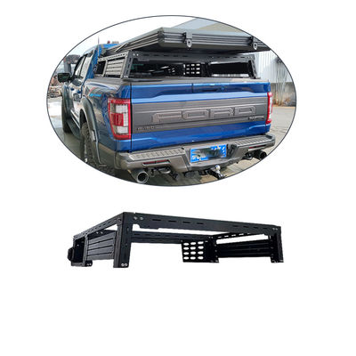 Ford F150 Bagaj Montaj Rack Düzenlenebilir Rulo Çubuğu Alüminyum Alaşım Taşıyıcı Rack