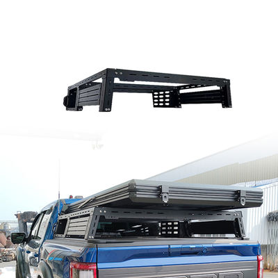 Ford F150 Bagaj Montaj Rack Düzenlenebilir Rulo Çubuğu Alüminyum Alaşım Taşıyıcı Rack