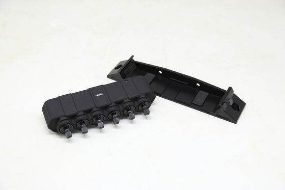 Siyah Kablosuz 6 Gang LED Araba Kontrol Anahtar Paneli 4*4 Offroad Araba Otomatik Parçaları için