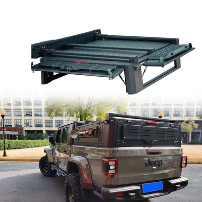 2019- Jeep Gladiator Hardtop Topper Canopy Truck Hard Type Cover ile yatak raf sistemi
