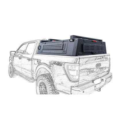 27 kg Off Road 4x4 Pickup Kamyon Yatak Kanopisi Topper için Jeep Gladiator F150 Toyota Tacoma