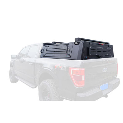 Ford F150 Raptor 2018 No Drill Design Alüminyum Alaşım Kamyon Yatağı Hardtop Topper Canopy
