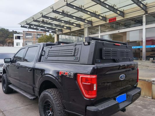 Ford F150 Raptor 2018 No Drill Design Alüminyum Alaşım Kamyon Yatağı Hardtop Topper Canopy