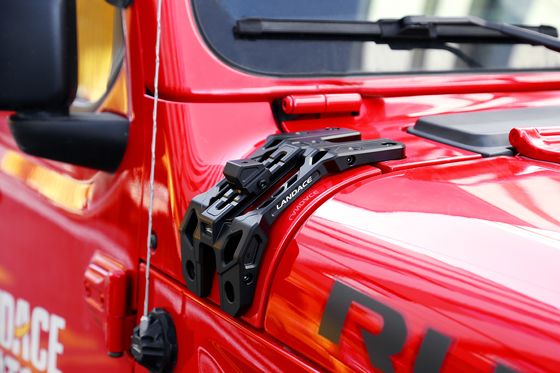 OEM Alınmış Yüksek Alüminyum Alaşımlı LED Sürüş Işığı Bracket Jeep JL için bir sütun montu
