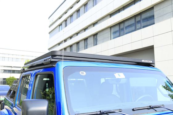 Özel Siyah 4X4 Off Road Alüminyum Çatı Taşıyıcı Kurtu Jeep Wrangler JT Kurtu için