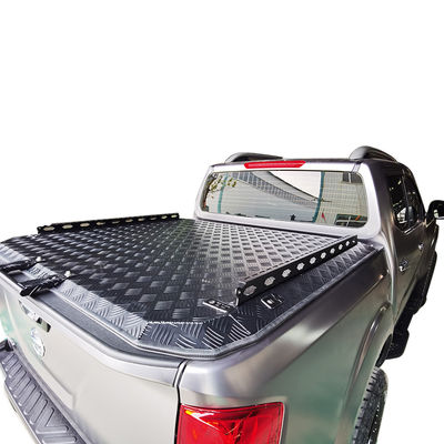 HILUX VIII N1 Sert geri çekilebilir kamyon yatağı kapağı Alüminyum alaşım Tonneau kapağı