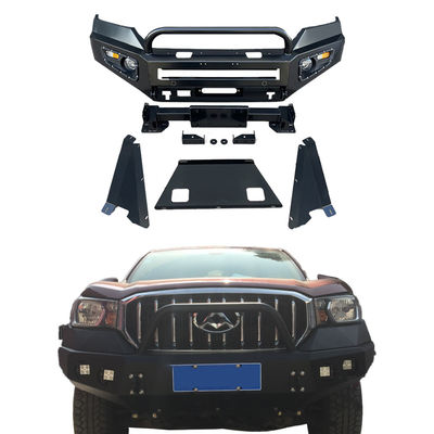 2016- Black Steel Guard Body Kit Bull Bar Maxus T60 Pickup için ön tampon koruyucusu