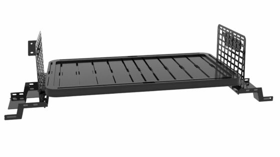 2013-2017 Alüminyum Alaşım 304sus Off-road Araç Araç Depolama rafı Jeep Wrangler JK için