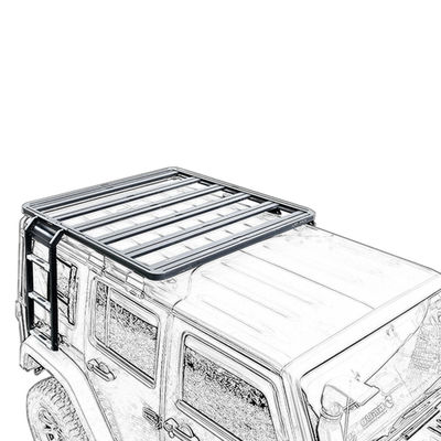 Uyumlu Çatı Taşıyıcısı Tozla Kaplanmış Jk 201q Renegade Offroad Jeep Komutanı Işıklı