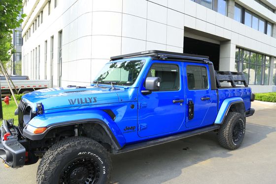 Çatı Montajı Ram 1500 taşıma bagajı ve Jeep Gladiator için dekorasyon için rulo çubukları