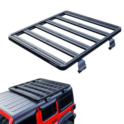 Universal Car Top Bagaj Taşıyıcı Çatı Taşıyıcı Jeep Wrangler Jl için Siyah Toz Kapalı