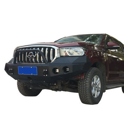 2016- Yıl Siyah Maxus T60 Steel Guard Body Kit Bull Bar Saic için ön ve arka tamponlar