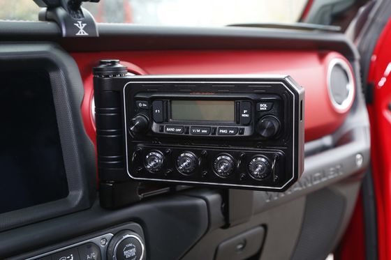 Jeep Wrangler JL Aksesuarları 198.5*201*78mm Araç Radyo İstasyonu Bracket Switch Panel