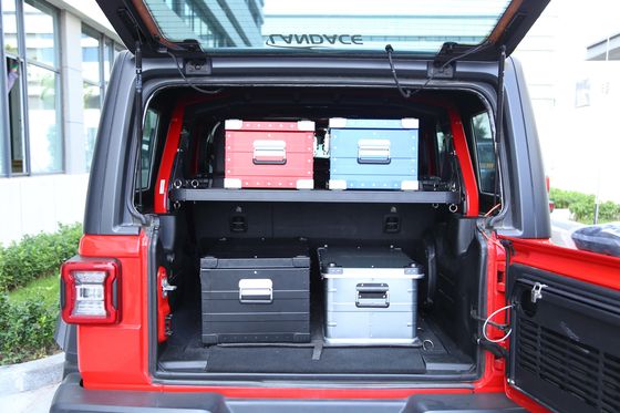 Bavul Montajı Jeep Wrangler İç İç Özel Bavul Aksesuarları için Arka Kargo Rack
