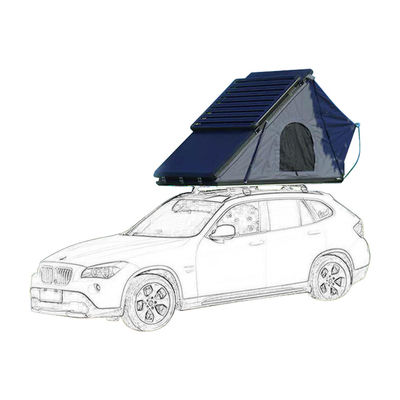 Gri Araba Yan Çatısı Çatıda Üçgen Çatısı Su geçirmez 4x4