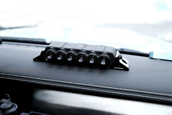 Net Ağırlık 1.5kg/set 6 Gang Elektronik Relay Sistemi Universal 4x4 Otomobil Aksesuarları için