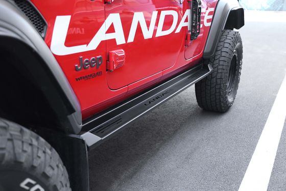 Alüminyum alaşım yan pedal özel logo ile evrensel araba dış aksesuarları için