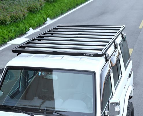 Toyota LC76 4x4 için Yüksek Alüminyum Alaşımlı Çatı Taşıyıcısı