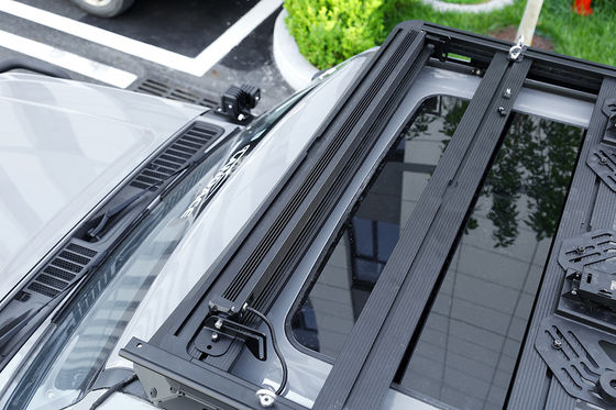 Stainless Steel Araç Çatı Rack Brackets For Offroad 4x4 Light Bar Mounts