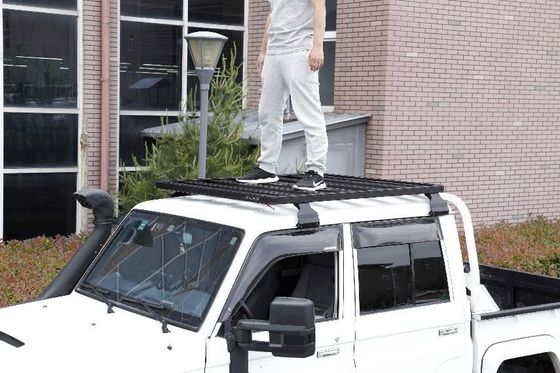 Yağmur Çukurları Montaj Off Road Land Cruiser LC79 Alüminyum 4X4 Toyota için Çatı Taşı