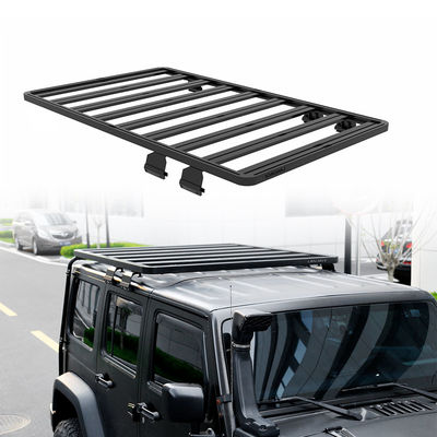 4X4 Arabalar için Evrensel Siyah Çatı Taşıyıcısı sepet Alüminyum Alaşım 1500X1425 Performans