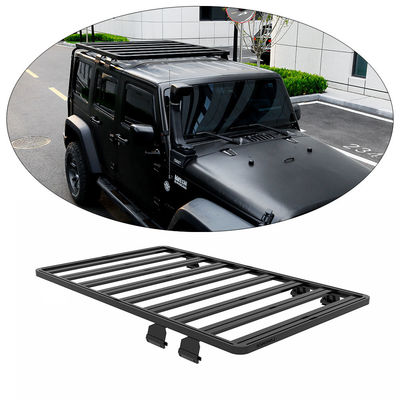 4X4 Arabalar için Evrensel Siyah Çatı Taşıyıcısı sepet Alüminyum Alaşım 1500X1425 Performans
