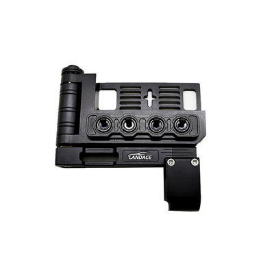 Moda Tasarımı Tarzı Alüminyum Alaşım Kablosuz Değiştirme Paneli Denetleyicisi Bracket 20.8*20*5.8mm