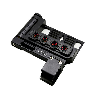 Moda Tasarımı Tarzı Alüminyum Alaşım Kablosuz Değiştirme Paneli Denetleyicisi Bracket 20.8*20*5.8mm