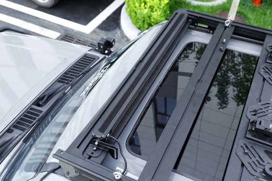JEEP Acil Işık Çubuğu Montaj Brackets Alüminyum Çatı Tepsisi Aksesuarları
