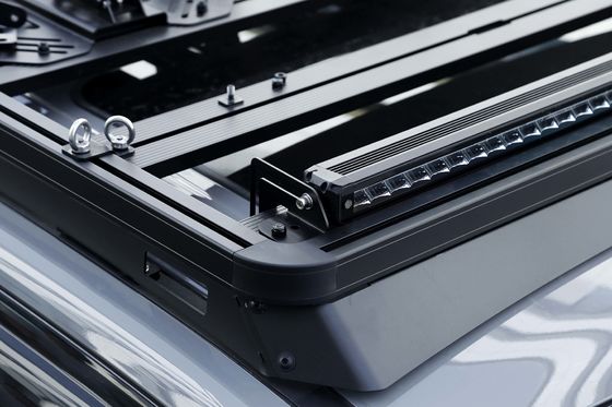 WranglerJL Jeep Light Bar Brackets Alüminyum alaşımlı çatı tepsisi aksesuarları