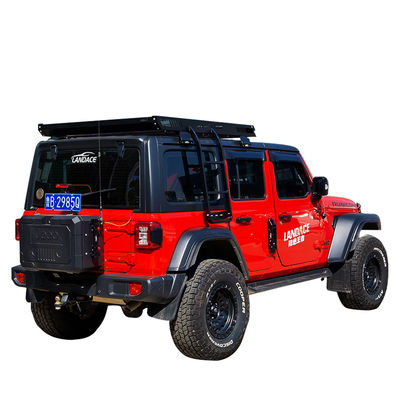 4x4 Off-road Alüminyum Alaşım Çatı Rack Bagaj Araç Çatı sepet Siyah 1455*1425*113mm