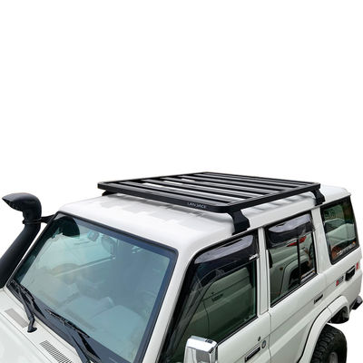 Çatı Montajı LC79 için Kara Alüminyum Alaşım Bagaj Rack Yer tasarrufu ve dayanıklı