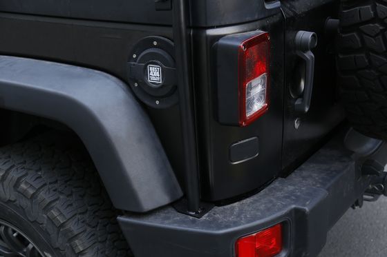 4x4 Alüminyum Alaşım Çatı Rack for Jeep Wrangler JK Car Exterior Accessories in Black