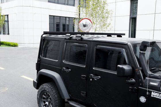 4x4 Alüminyum Alaşım Çatı Rack for Jeep Wrangler JK Car Exterior Accessories in Black